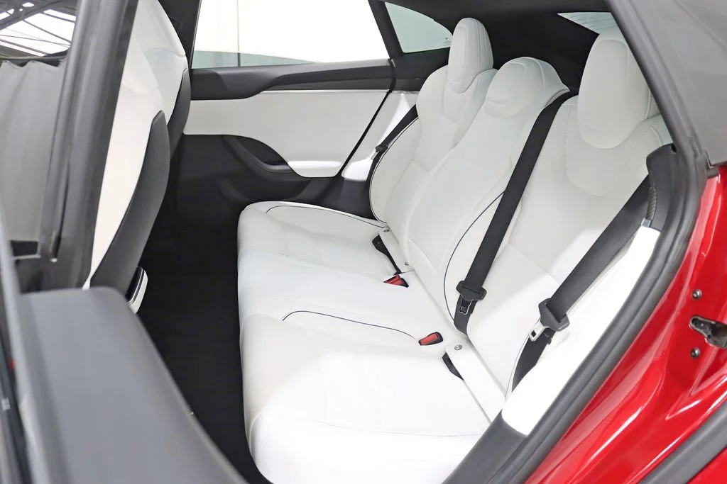 Used 2023 Red Tesla Plaid image 32
