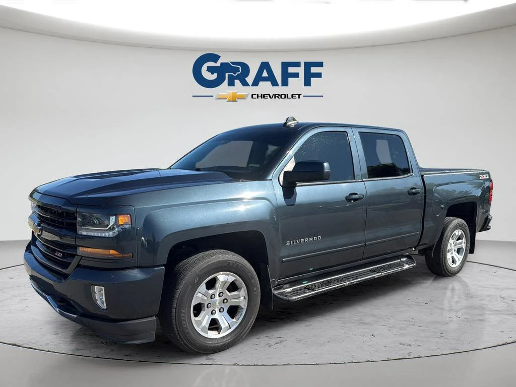 Used 2017 Chevrolet Silverado 1500 LT Z71 with VIN 3GCUKRECXHG254129 for sale in Burns Harbor, IN