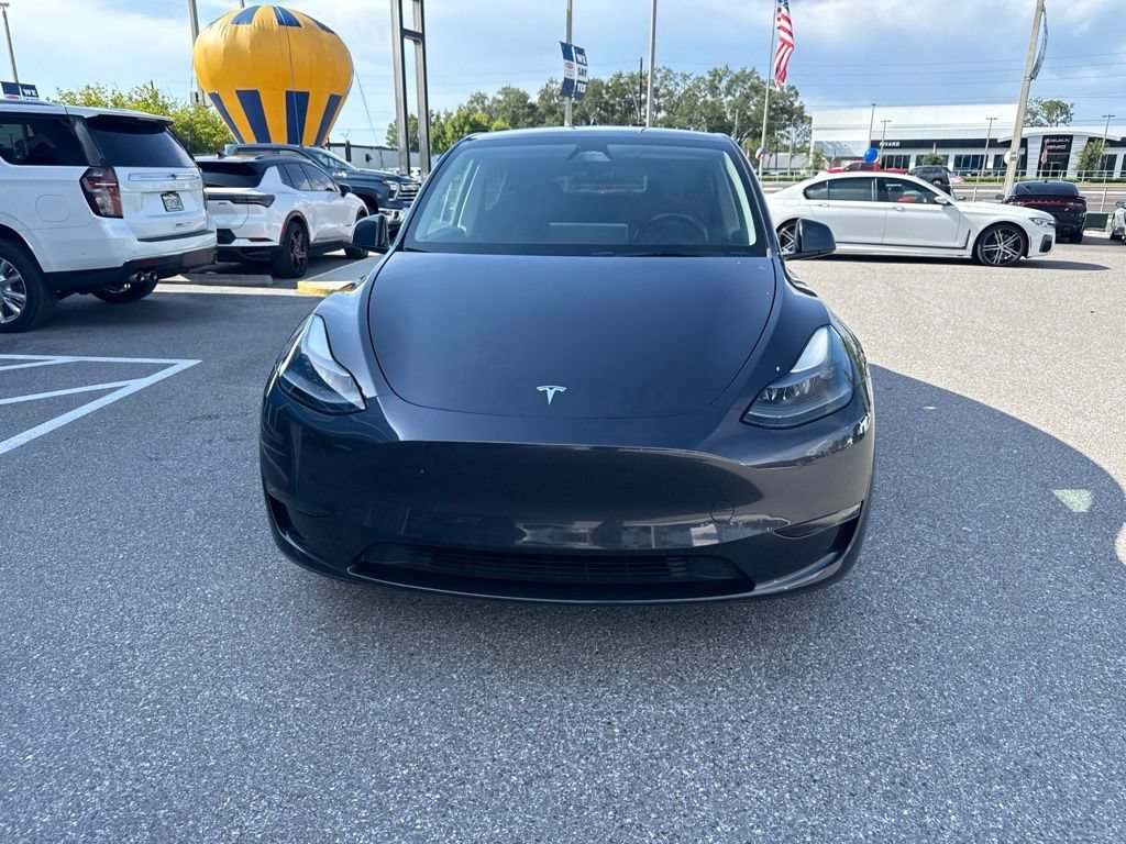 Used 2024 Tesla Model Y Long Range with VIN 7SAYGDED3RF080283 for sale in Tampa, FL