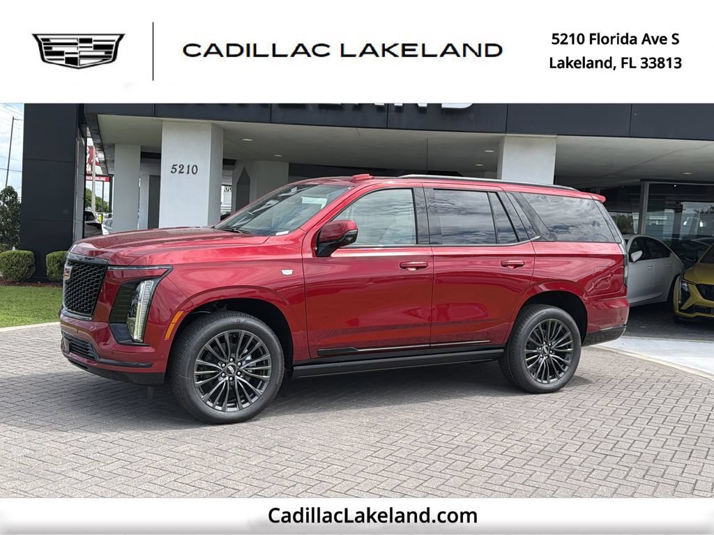 Radiant Red Tintcoat 2026 Cadillac Escalade SUV / Crossover Rear-Wheel Drive Automatic