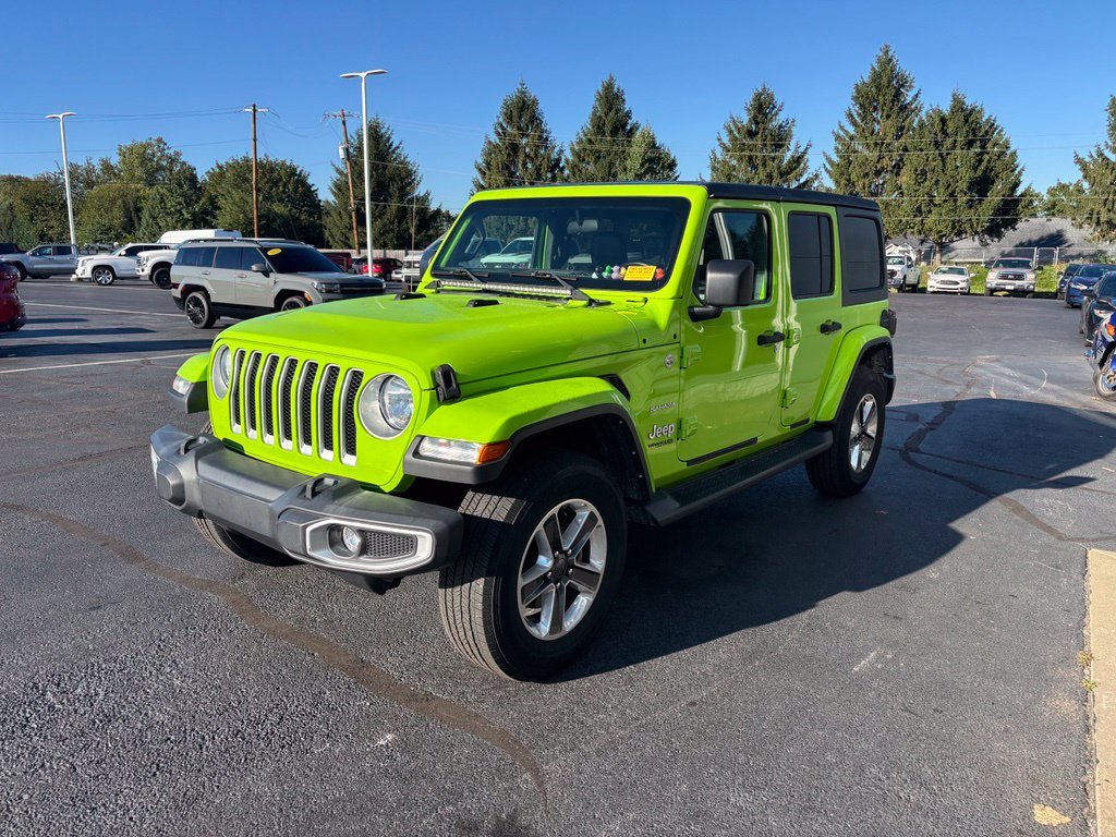 Used 2021 Limited Edition Gecko Clear Jeep Unlimited Sahara image 2