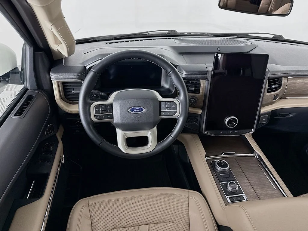 Used 2023 White Metallic Ford Limited image 24