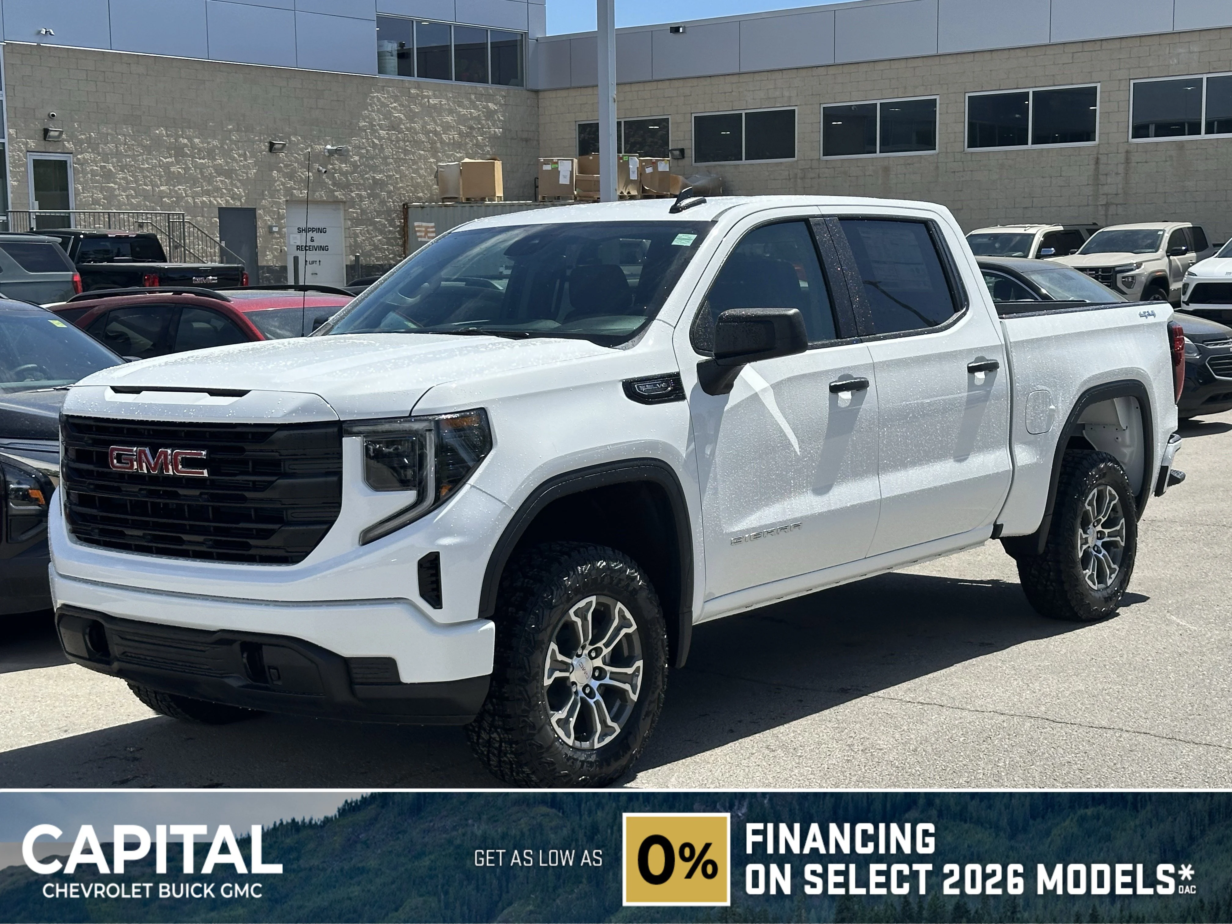 New 2026 Summit White GMC Pro image 1