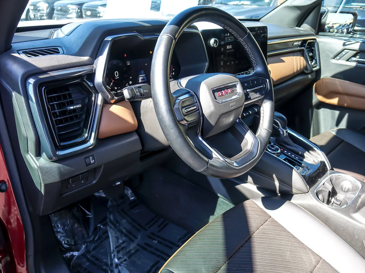 Used 2024 Volcanic Red Tintcoat GMC 4WD AT4 image 10