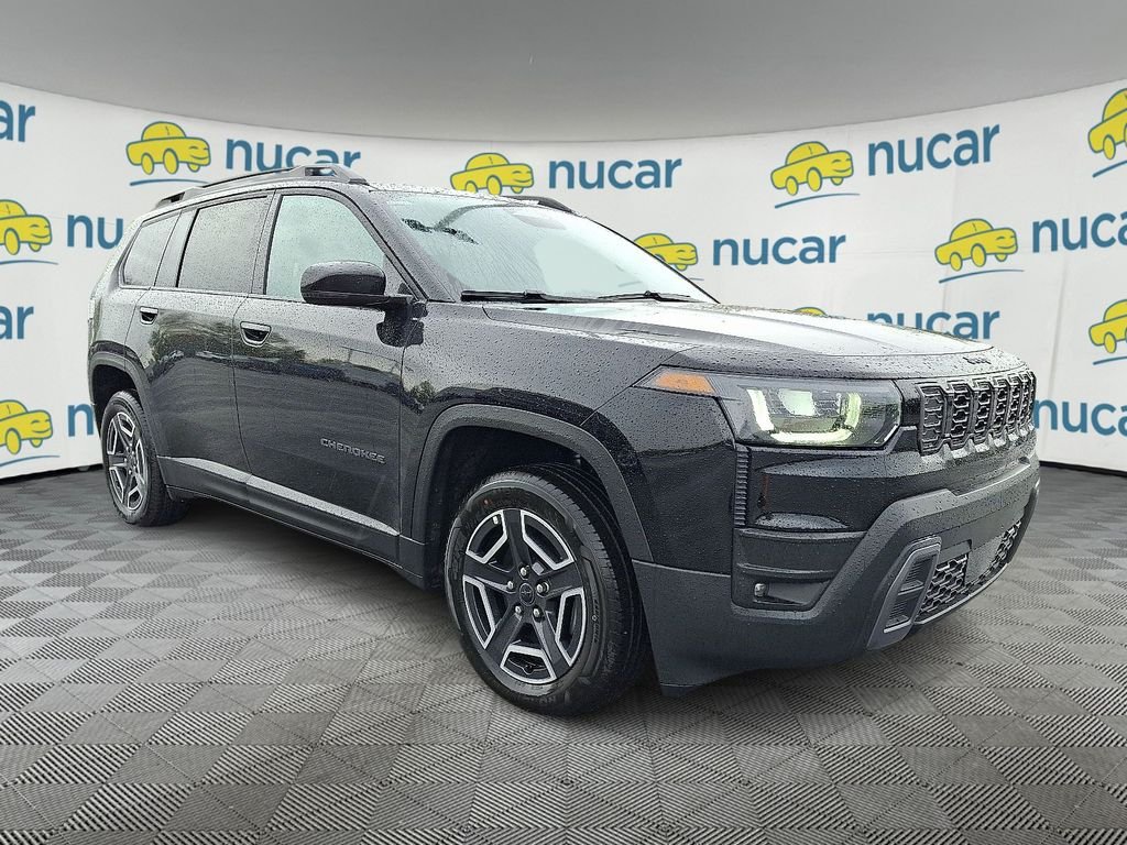 New 2026 Diamond Black Crystal Pearlcoat Jeep Limited image 1