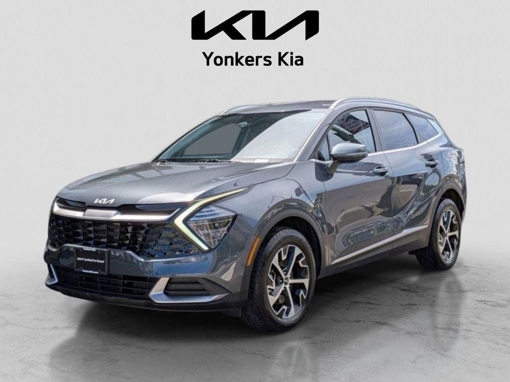 Certified Used 2025 Gray Kia EX image 1