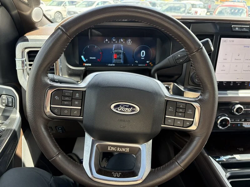 Used 2024 White Ford Super Duty King Ranch image 12
