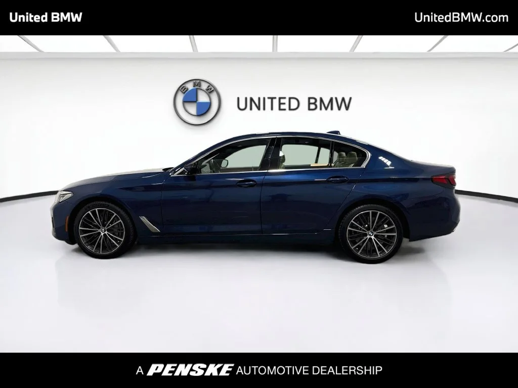 Certified Used 2023 Phytonic Blue Metallic BMW 540i xDrive image 8