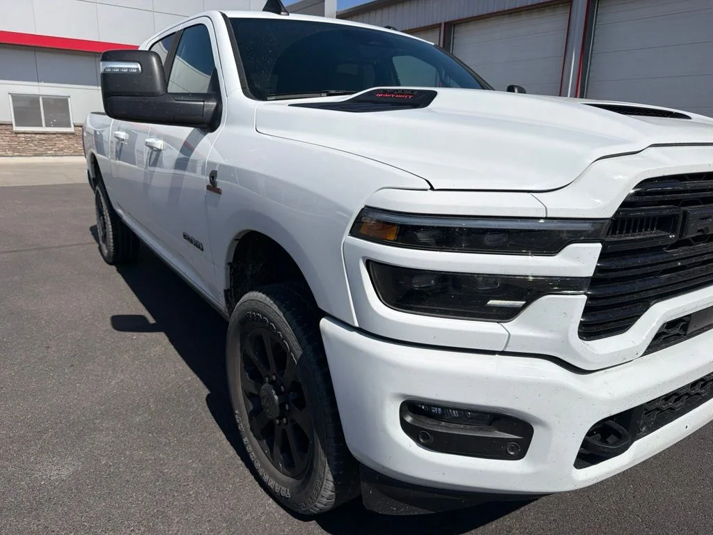 Used 2026 Bright White Clearcoat Ram Laramie image 1