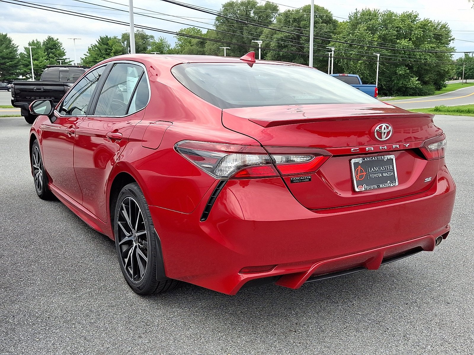Certified Used 2024 SUPERSONIC RED* Toyota SE image 3