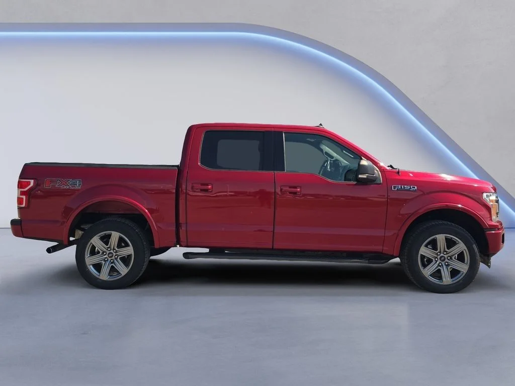 Used 2019 Ruby Red Metallic Tinted Clearcoat Ford XLT image 7
