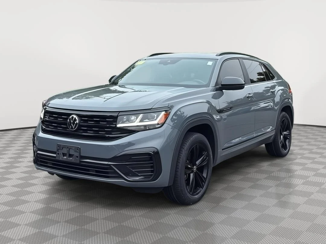 Used 2023 Pure Gray Volkswagen 2.0T SEL R-Line Black image 4