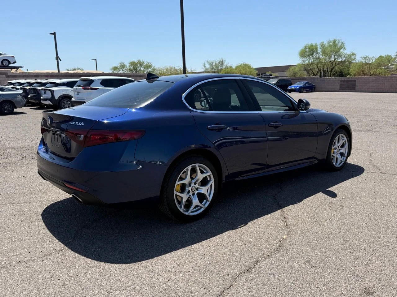 Used 2021 Montecarlo Blue Metallic Alfa Romeo Ti image 5