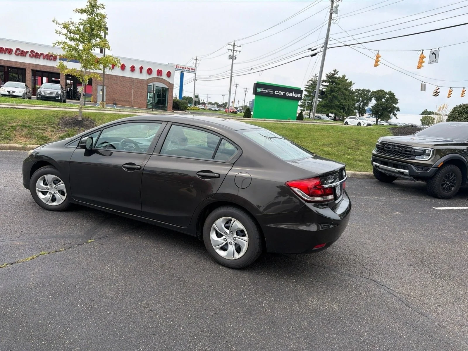 Used 2013 Kona Coffee Metallic Honda LX image 8