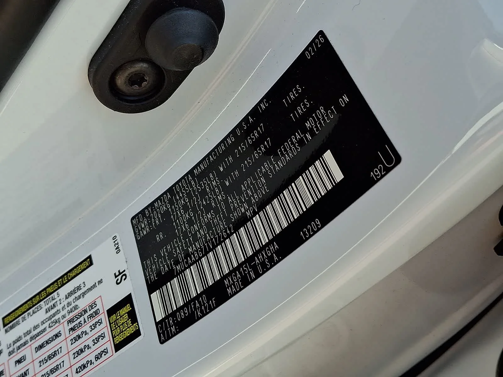 Certified Used 2026 Wind Chill Pearl Toyota LE image 29