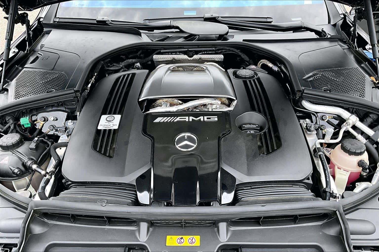 Certified Used 2025 Obsidian Black Metallic Mercedes-Benz AMG® S 63 E image 31