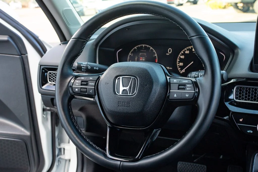 Certified Used 2023 Platinum White Pearl Honda 1.5T EX BD image 21