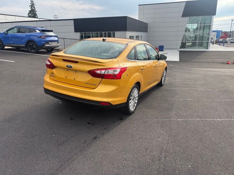 Used 2012 Yellow Ford Titanium image 8