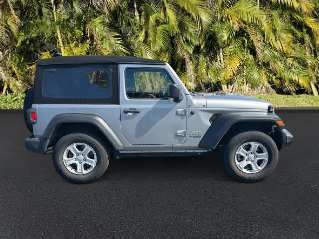 Certified Used 2021 Silver Jeep Sport S image 4