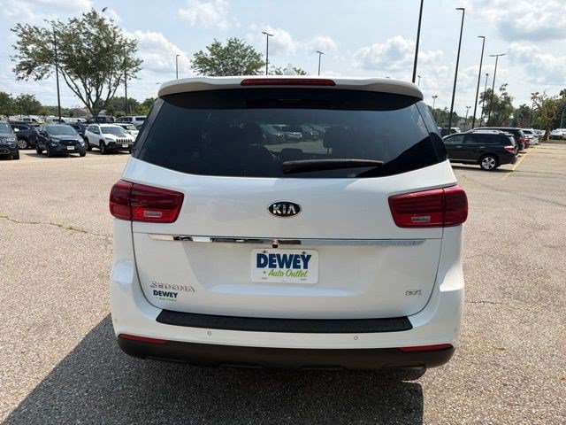 Used 2021 Snow White Pearl Kia EX image 4