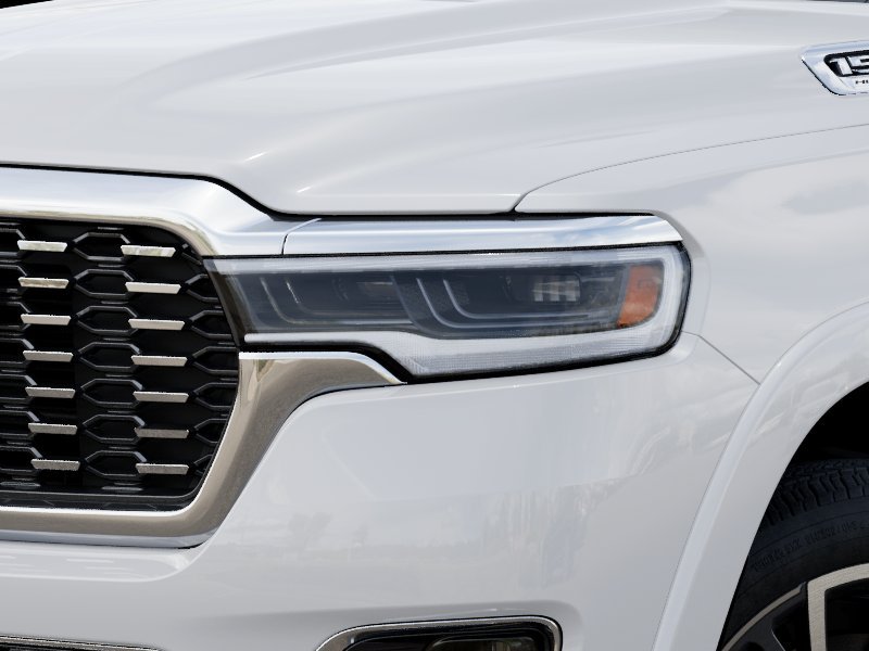 New 2027 Bright White Clear-Coat Exterior Paint RAM Tungsten image 6