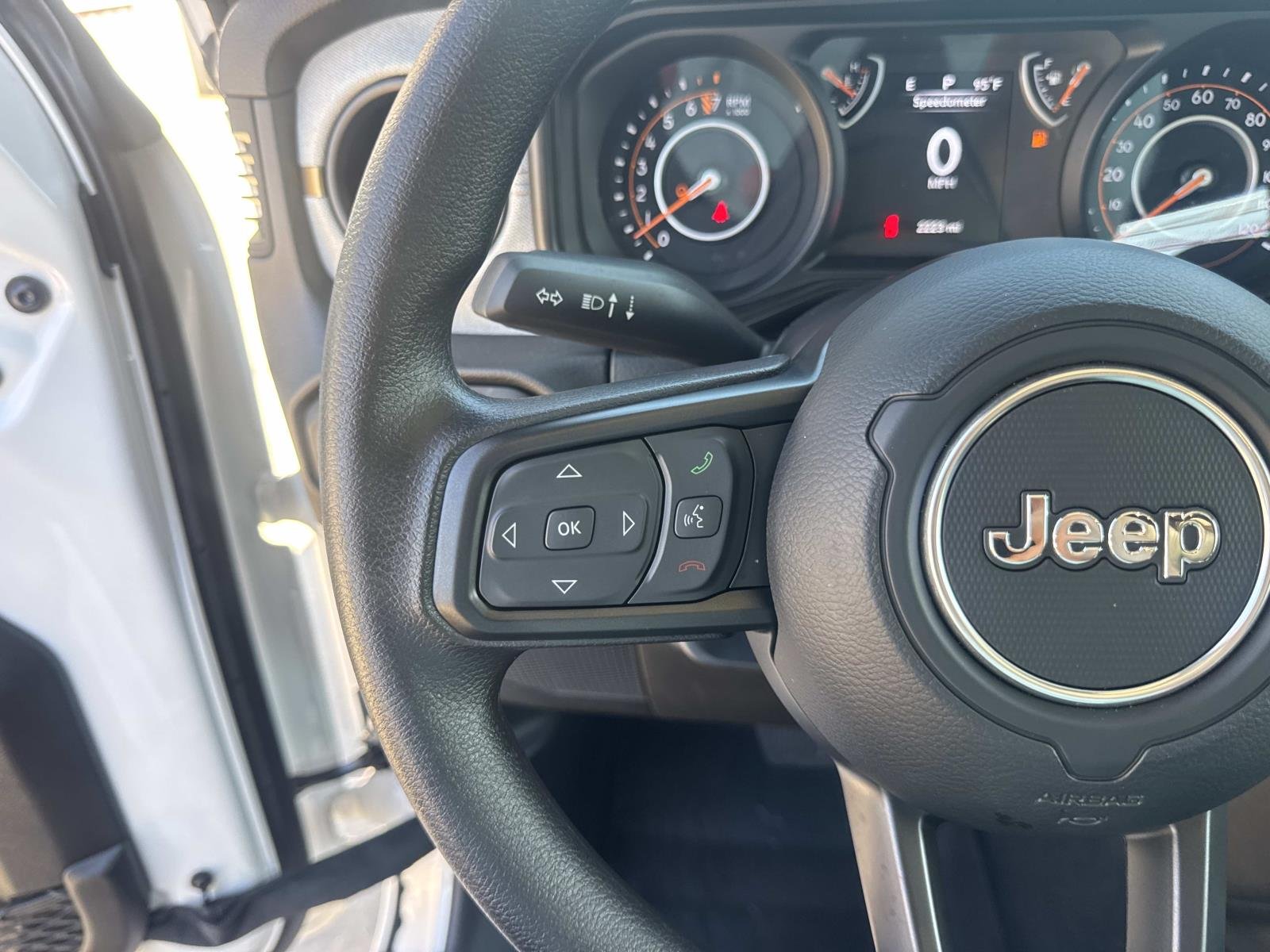 Used 2026 Bright White Clearcoat Jeep Sport image 22