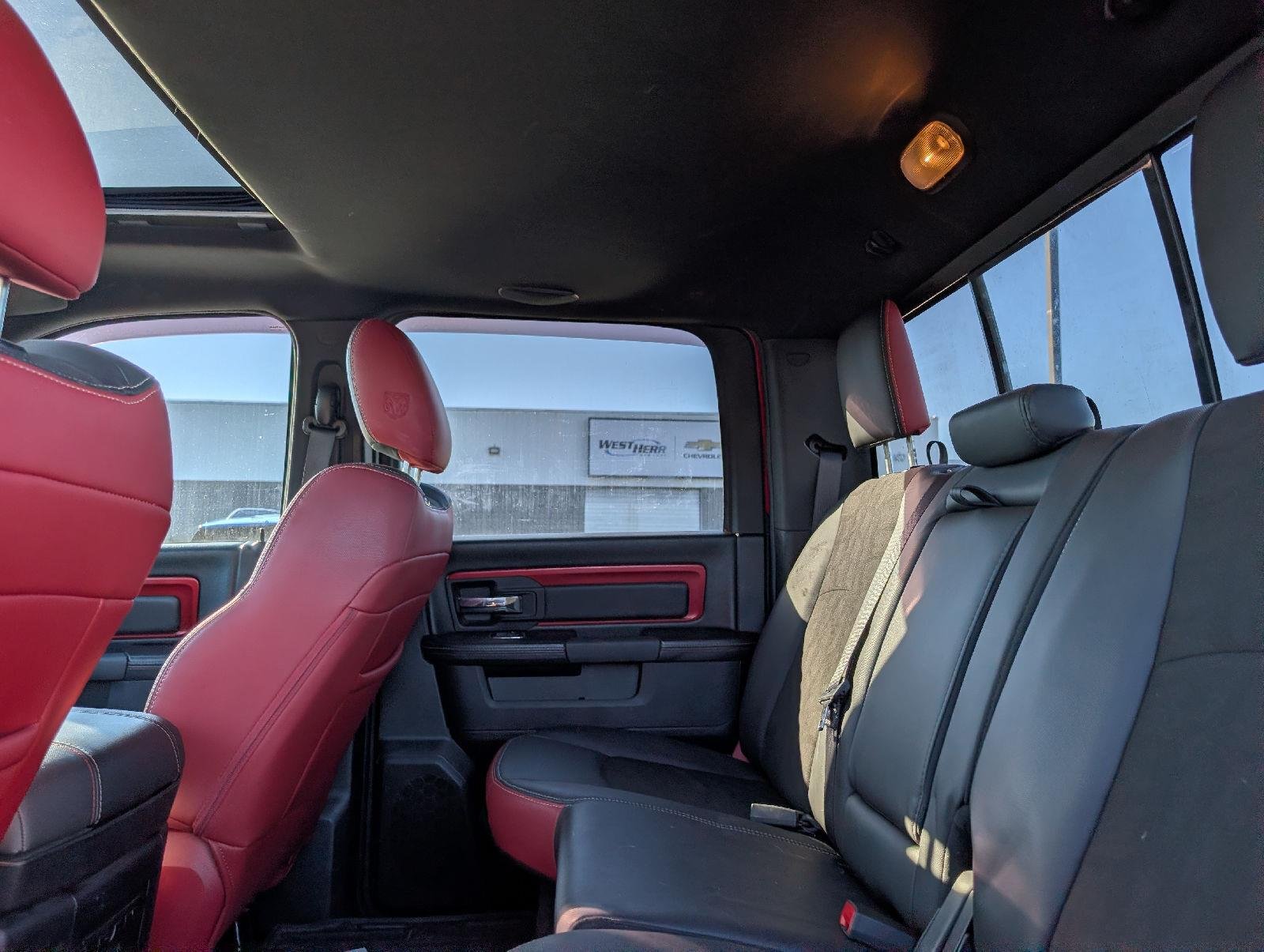 Used 2017 Flame Red Clearcoat Ram Rebel image 9