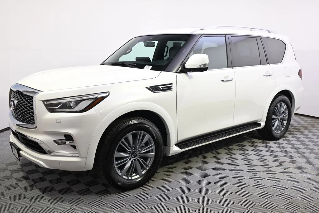 Used 2024 INFINITI QX80 LUXE with VIN JN8AZ2AE6R9327550 for sale in Richfield, Minnesota