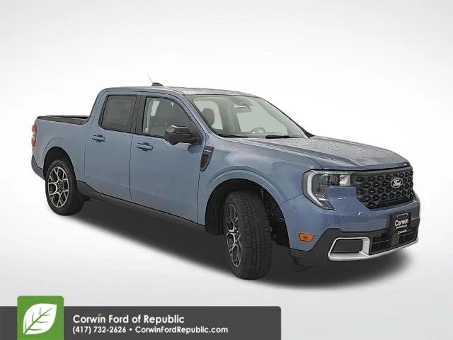 New 2026 Azure Gray Metallic Tri-Coat Ford Lariat® image 9