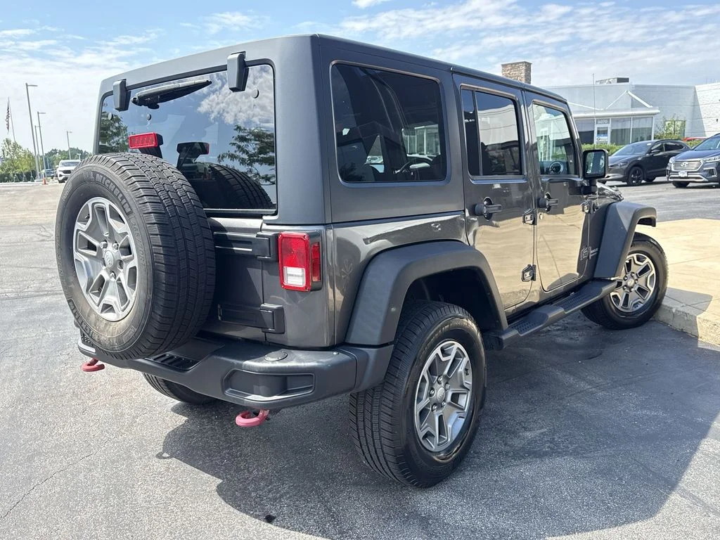 Used 2017 Gray Jeep Unlimited Rubicon image 3