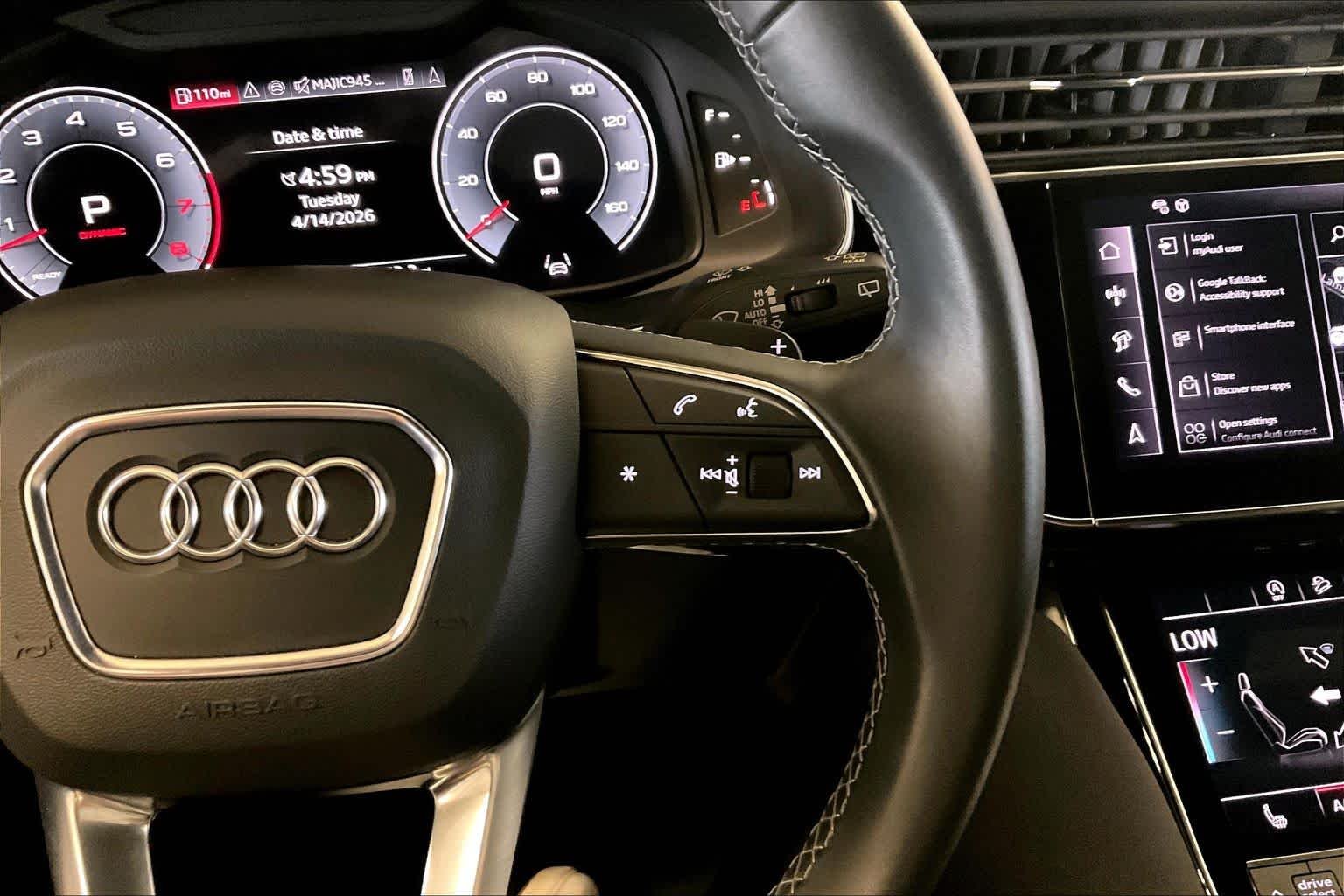 Used 2025 Carrara White Audi Premium Plus image 24