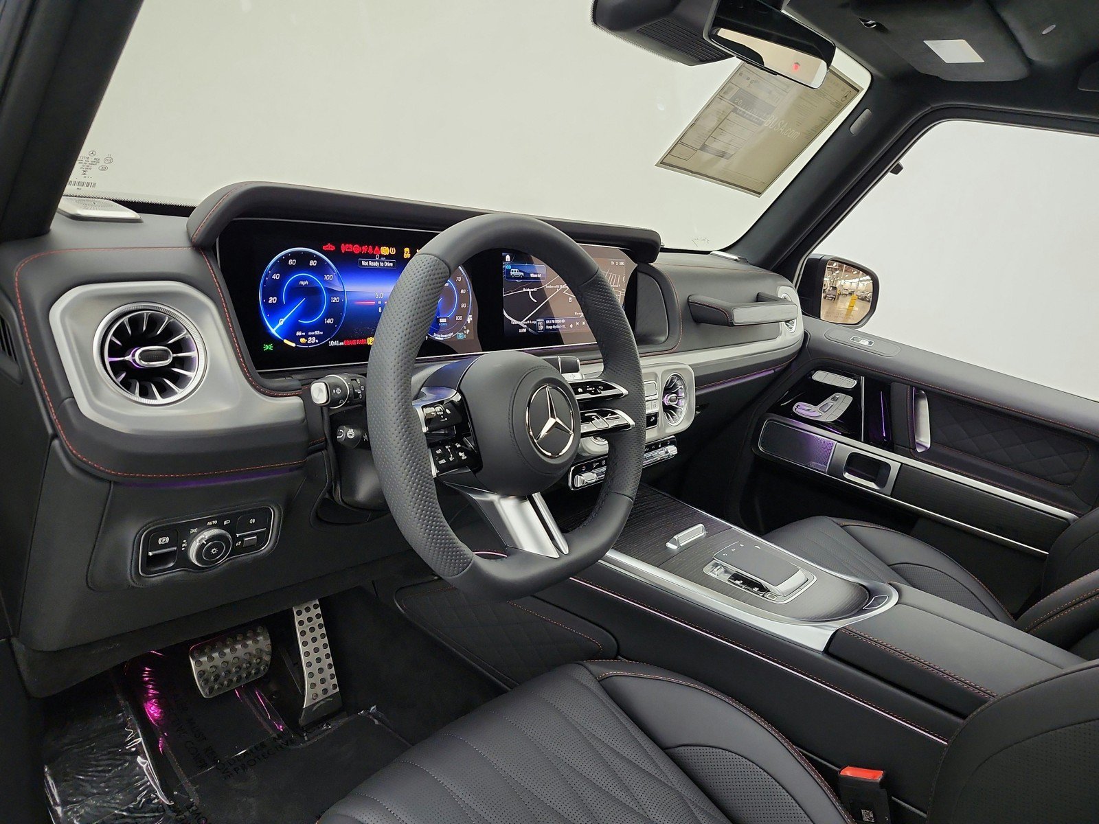 New 2027 MANUFAKTUR Night Black Magno Mercedes-Benz G 580e SUV image 30