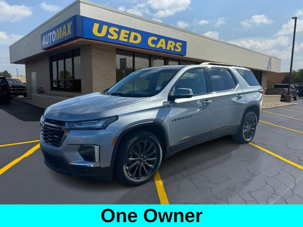 Used 2023 Sterling Gray Metallic Chevrolet RS image 1