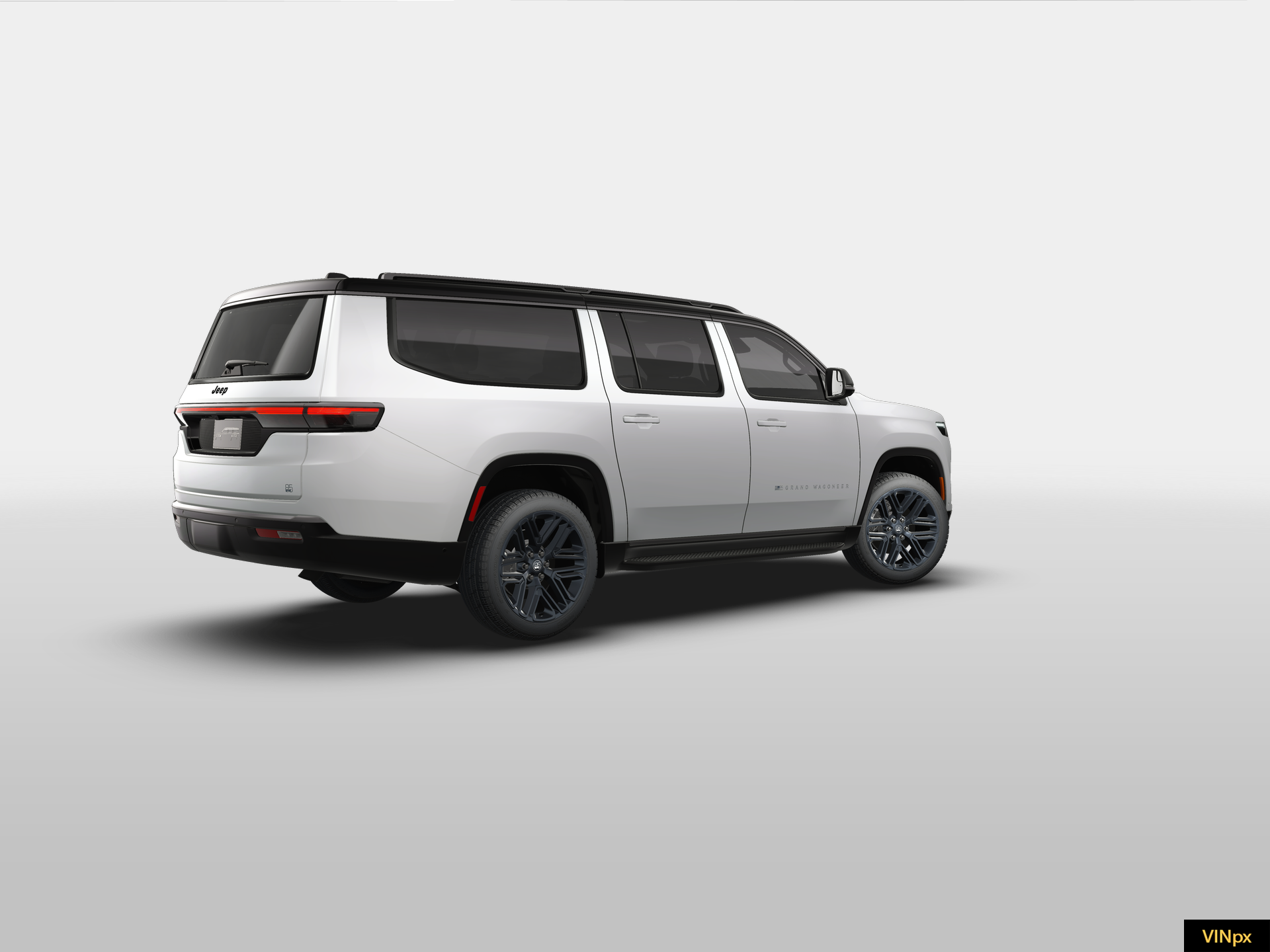 New 2026 Bright White Clear-Coat Exterior Paint Jeep Grand Wagoneer image 8