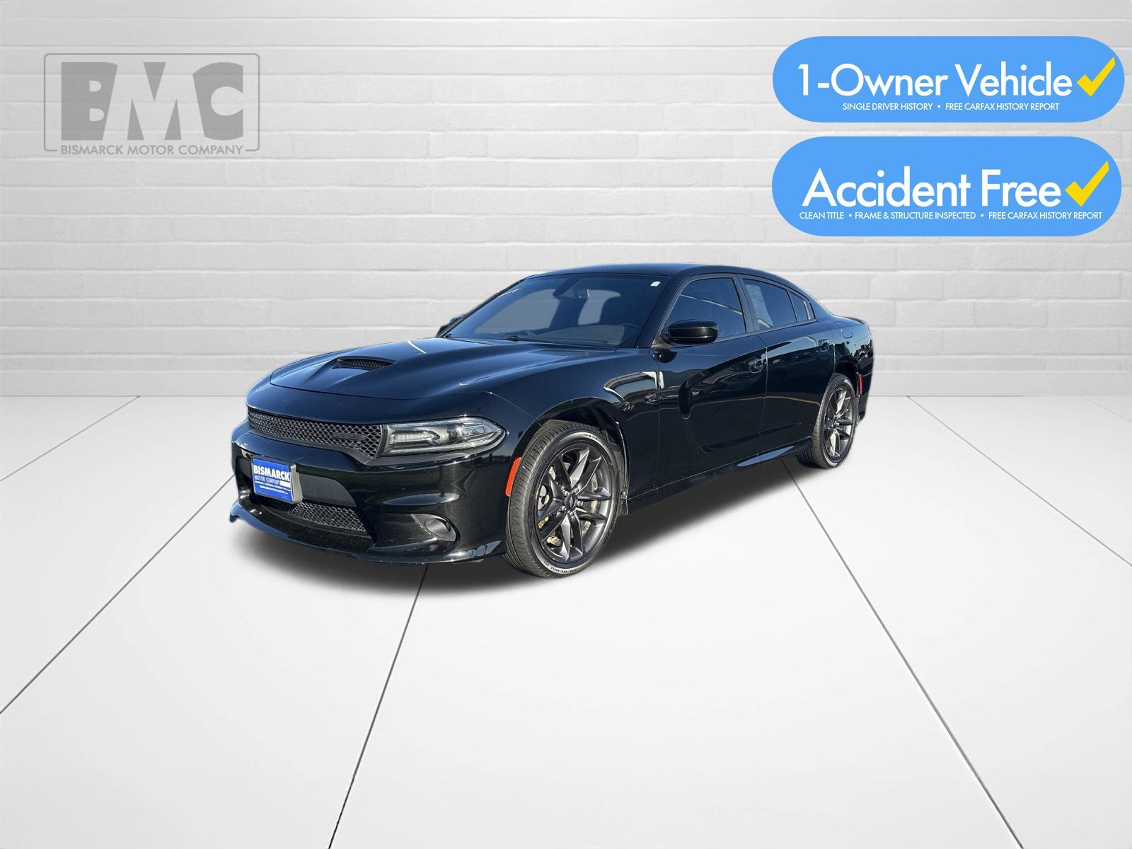 Used 2021 Black Dodge GT image 1
