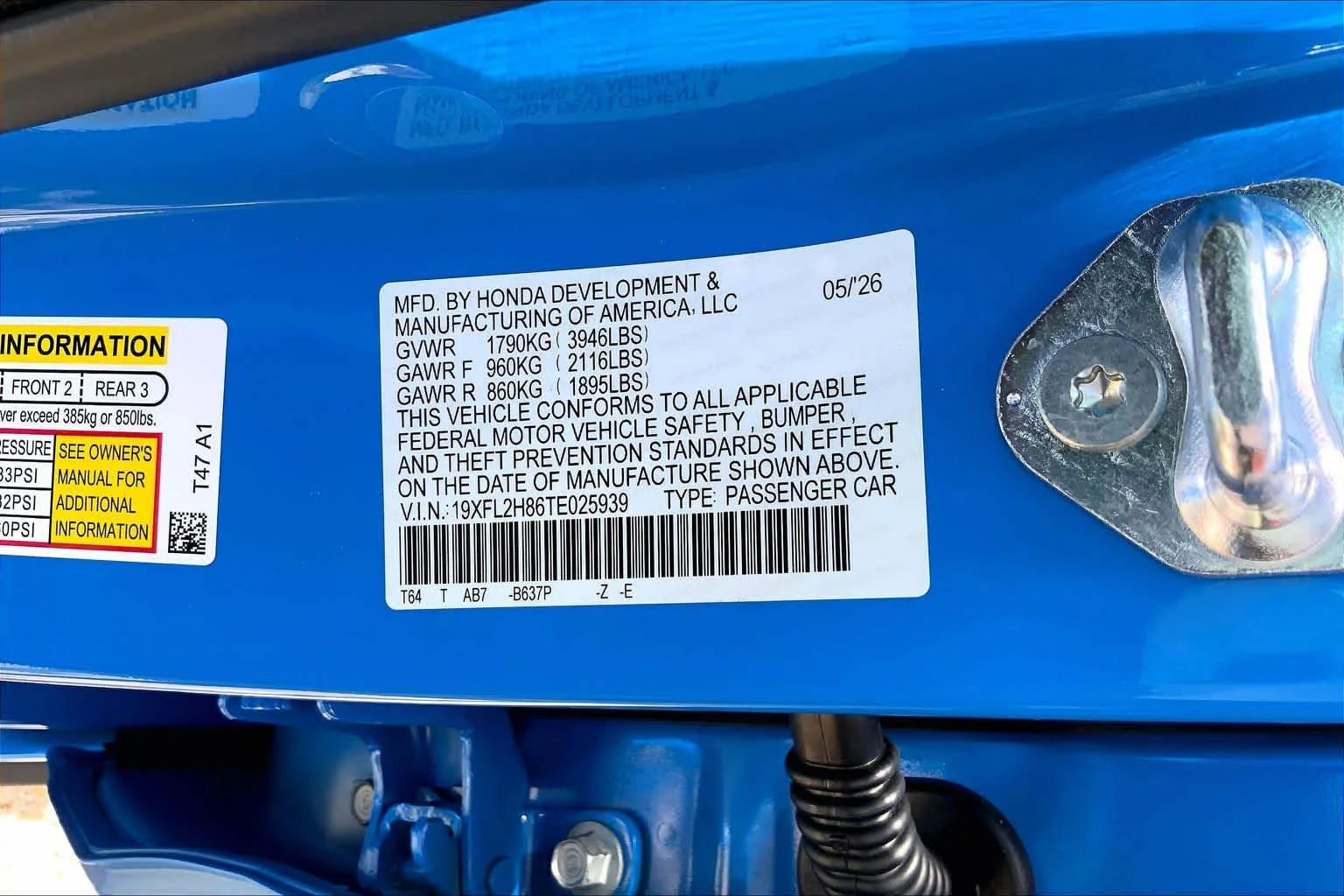 New 2026 Boost Blue Pearl Honda Sport image 21