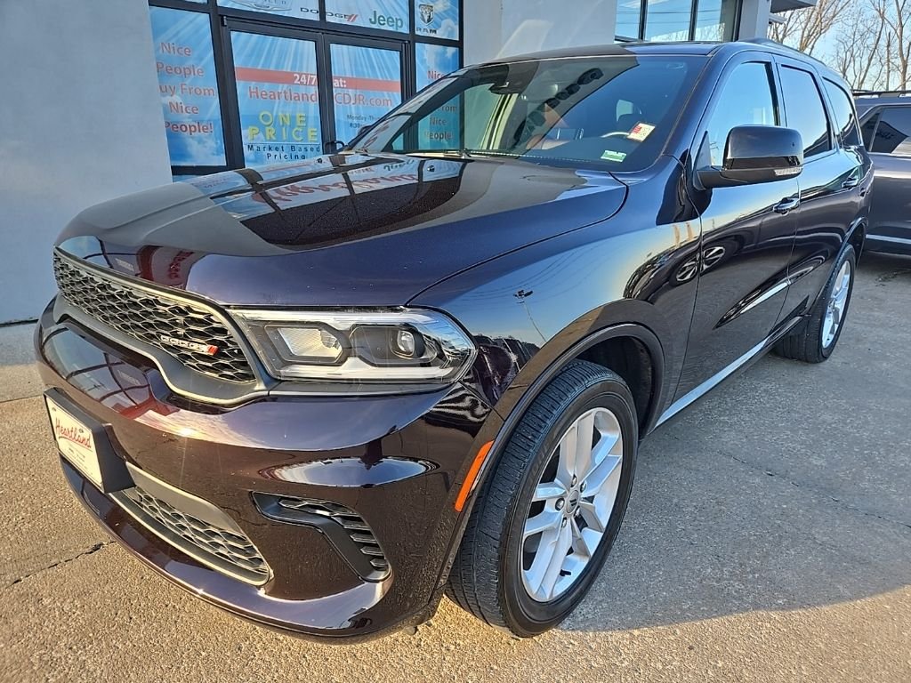 Used 2024 Dodge Durango GT with VIN 1C4RDJDG4RC253651 for sale in Kansas City