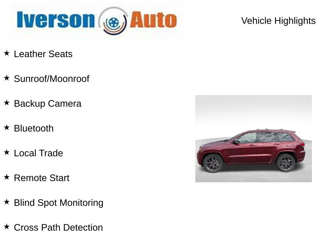 Used 2021 Red Jeep Limited image 2