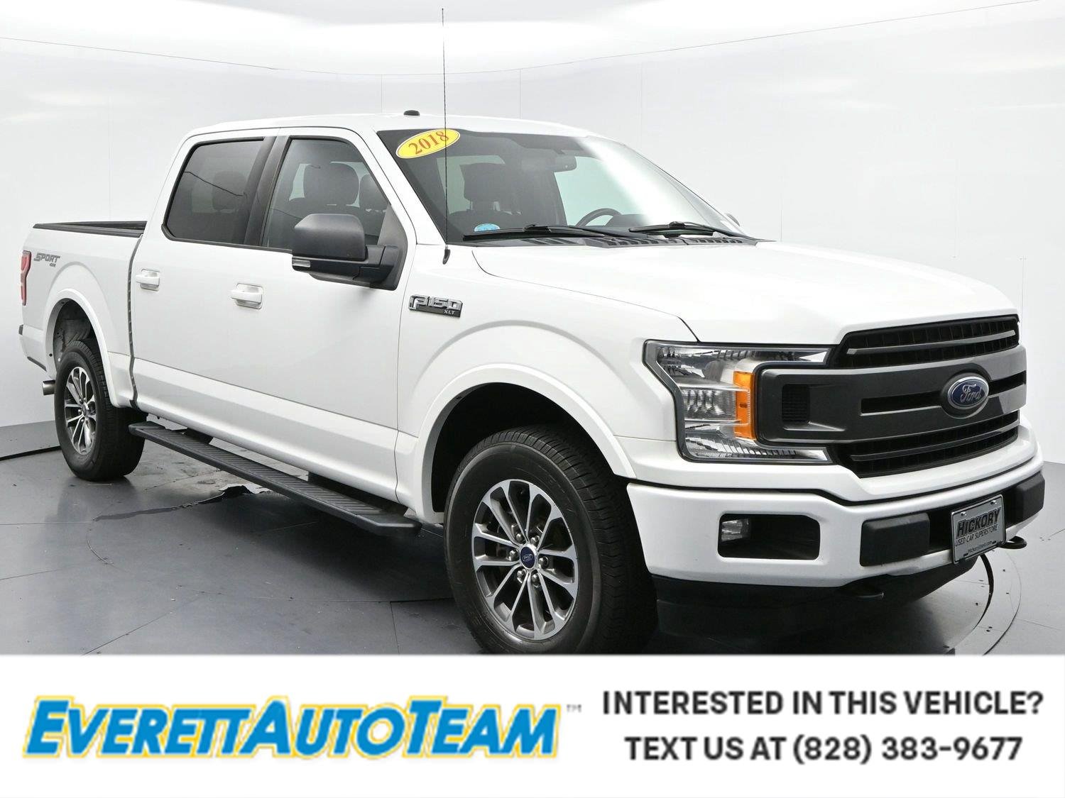 Used 2018 Oxford White Ford XLT image 1