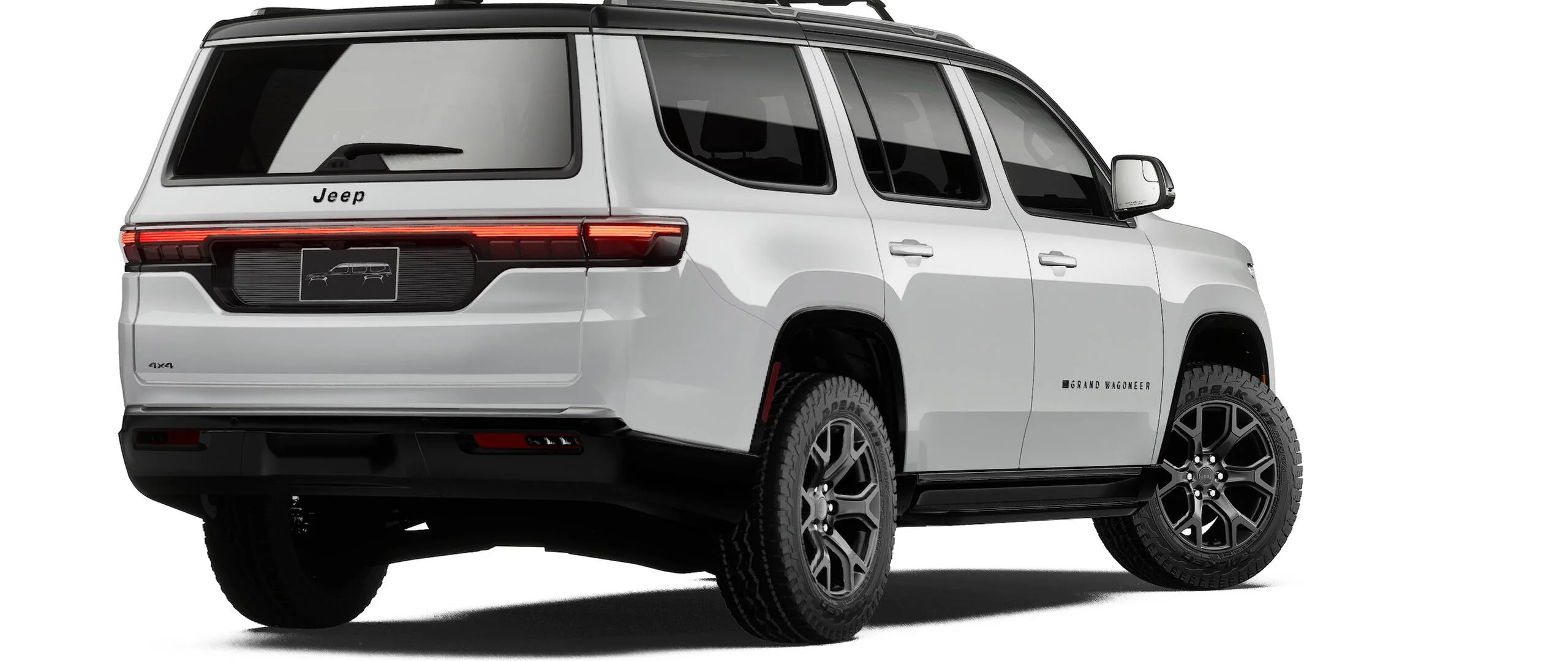 New 2027 Bright White Clear-Coat Paint Jeep Grand Wagoneer image 2