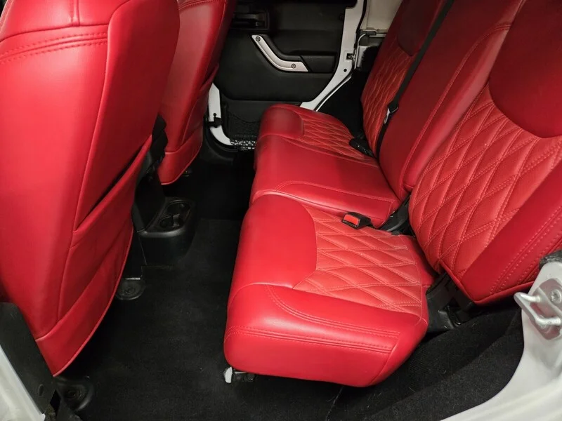 Used 2017 Bright White Clearcoat Jeep Sahara image 8
