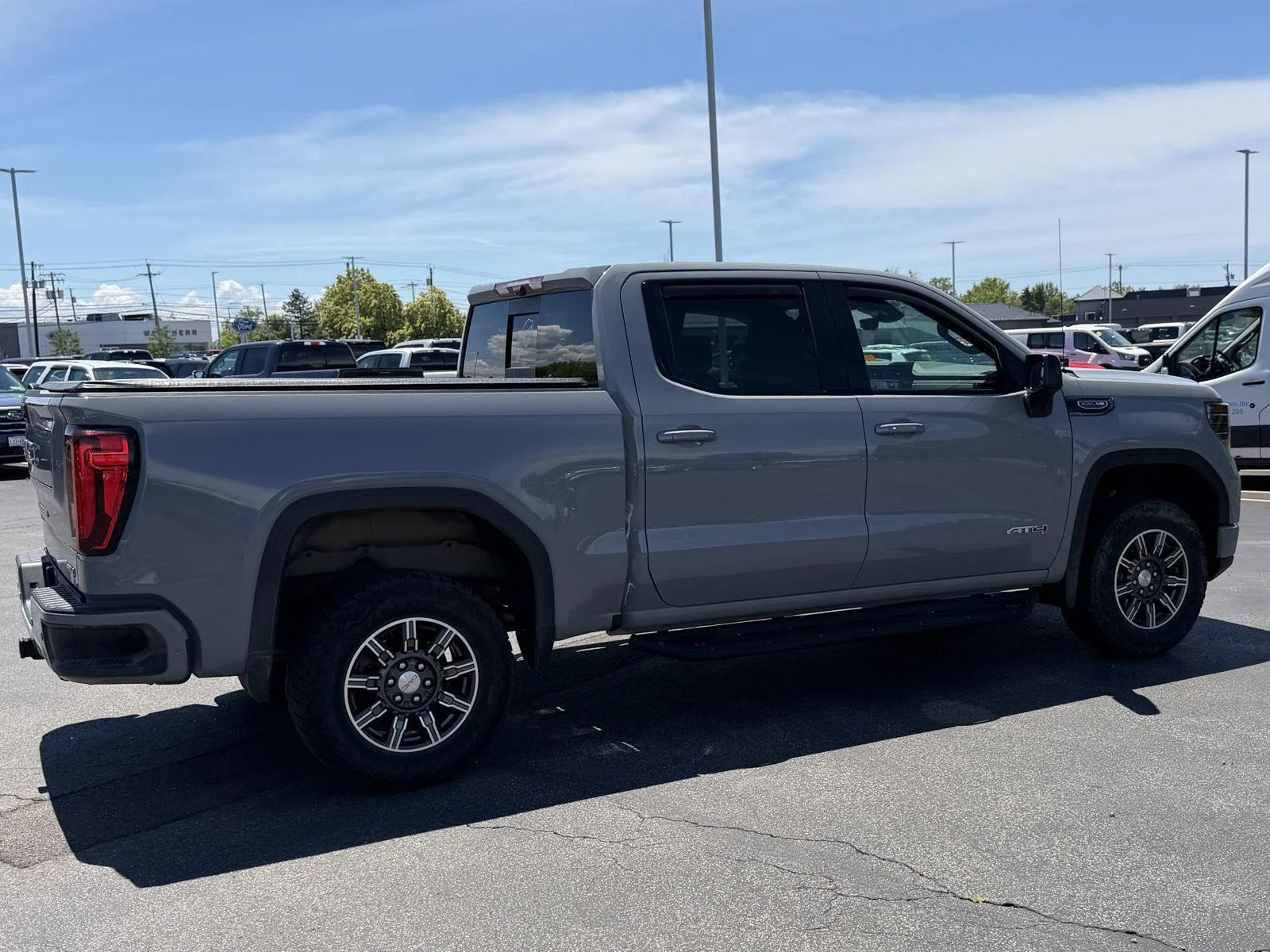 Used 2024 Thunderstorm Gray GMC AT4 image 6