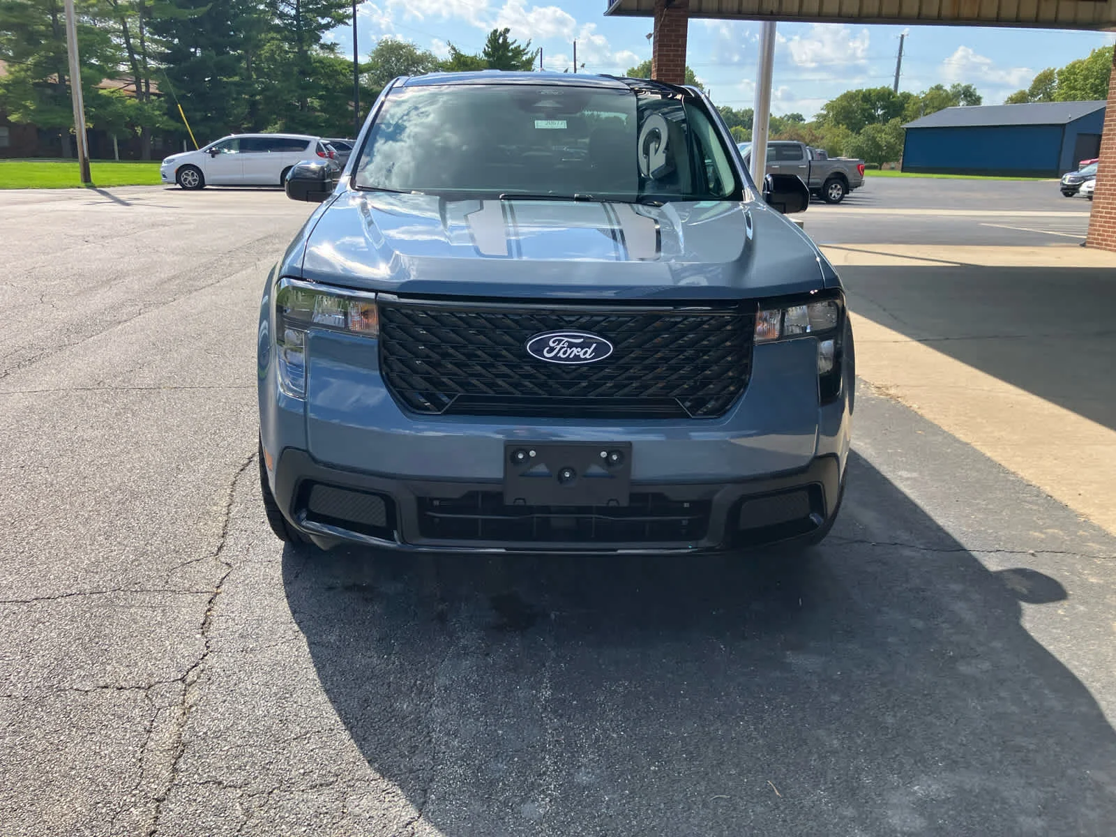 New 2026 Azure Gray Metallic Tri-Coat Ford XLT image 5