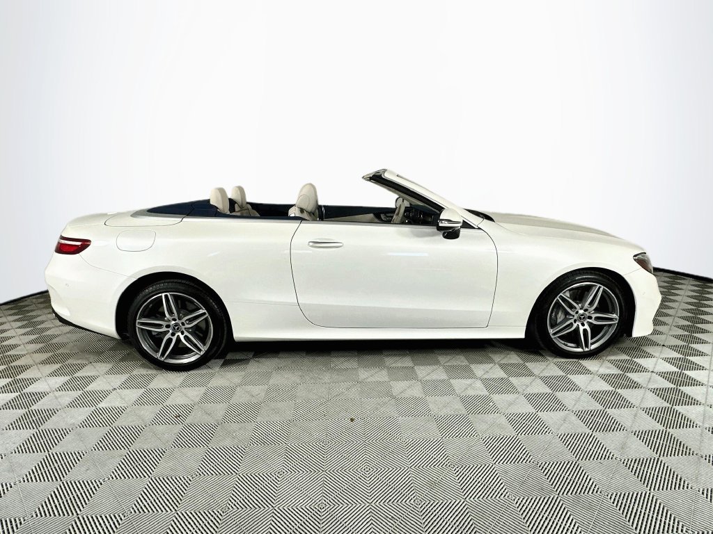 Used 2019 White Mercedes-Benz E 450 CONVERTIBLE BLUE TOP YACHT BLUE LEATHER INT. image 8