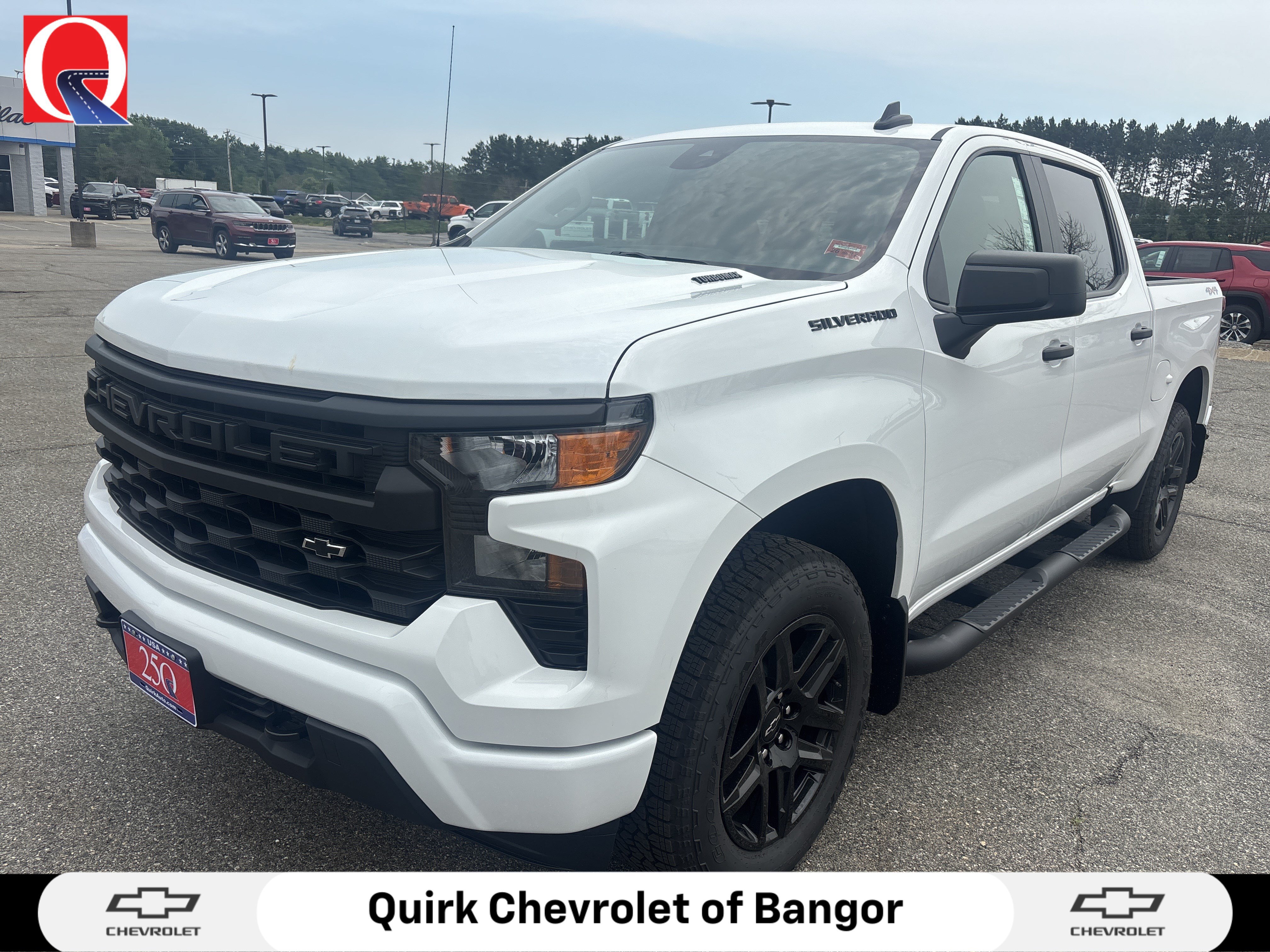 New 2026 Summit White Chevrolet Custom image 1