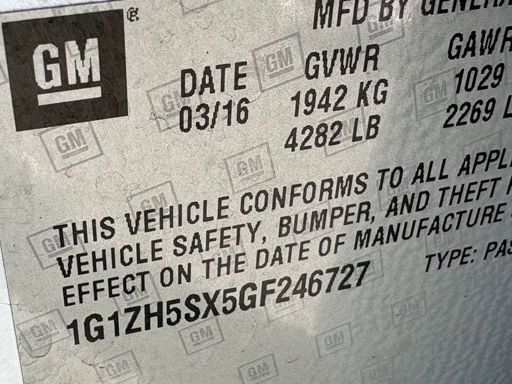 Used 2016 Beige Chevrolet Premier image 18
