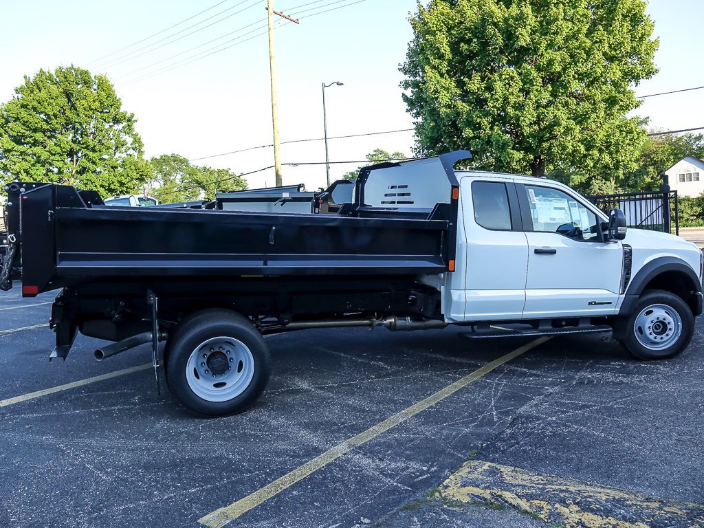 New 2026 Oxford White Ford 11' Dump Body image 12