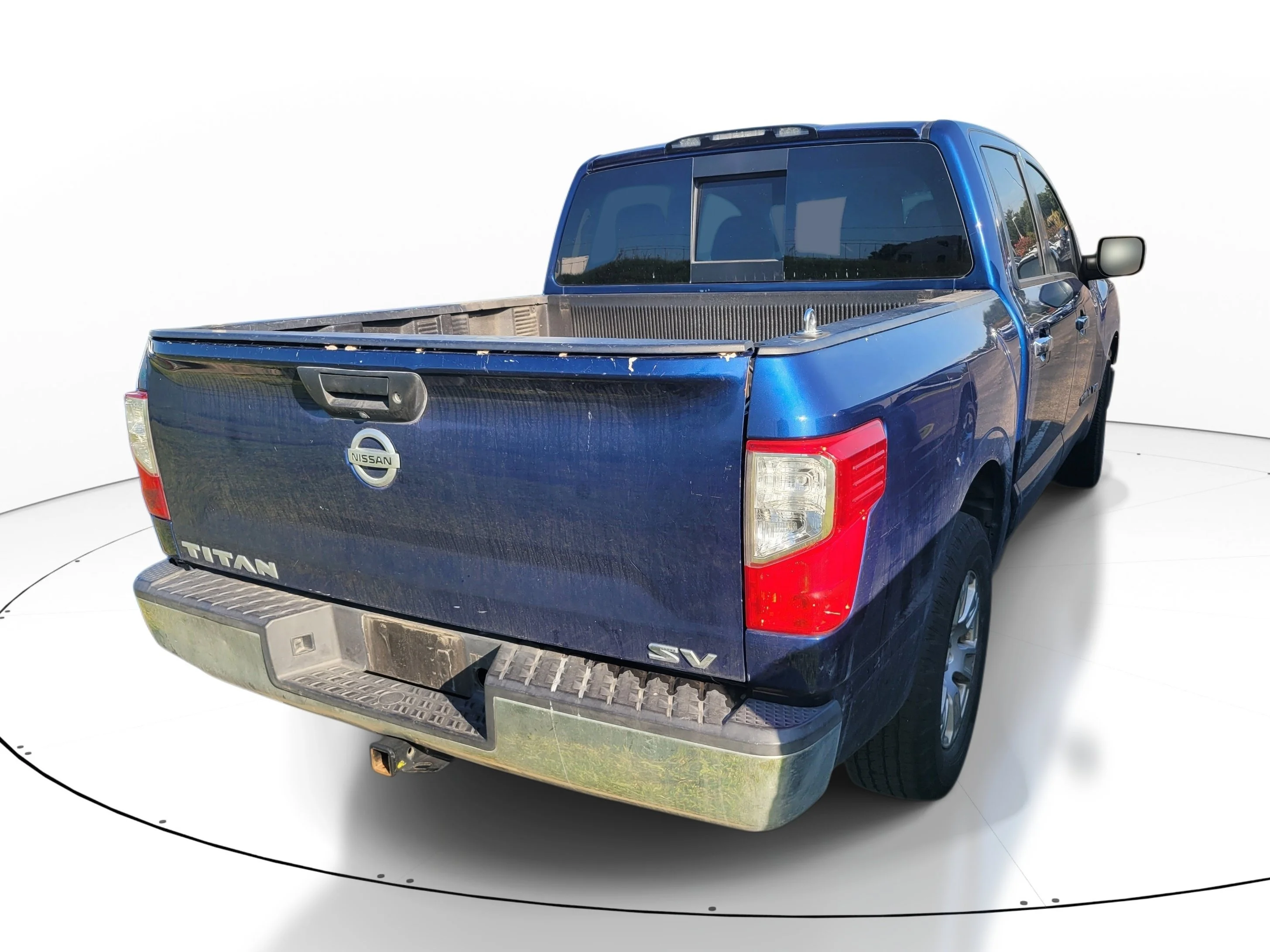 Used 2019 Deep Blue Pearl Metallic Nissan SV image 4