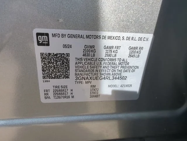 Used 2024 Sterling Gray Metallic Chevrolet LT image 17