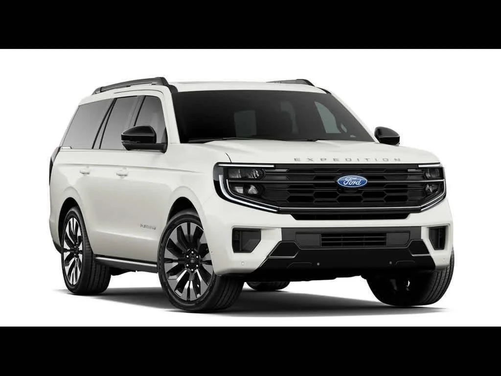 New 2027 Star White Metallic Tri-Coat Ford Platinum image 4